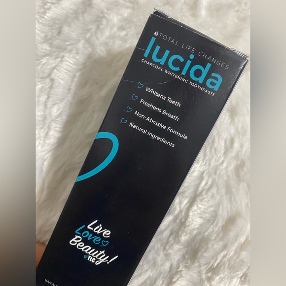 Total Life Changes (TLC) Lucida Charcoal Whitening Toothpaste 4oz + FREE SAMPLES - Picture 6 of 10